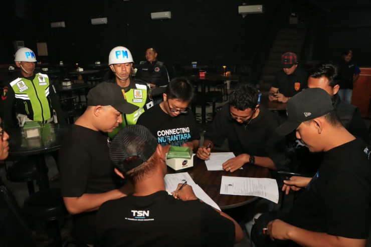 Polresta Tuban Gelar Razia THM, Kedepankan Langkah Preventif dan Edukasi Cegah Narkoba