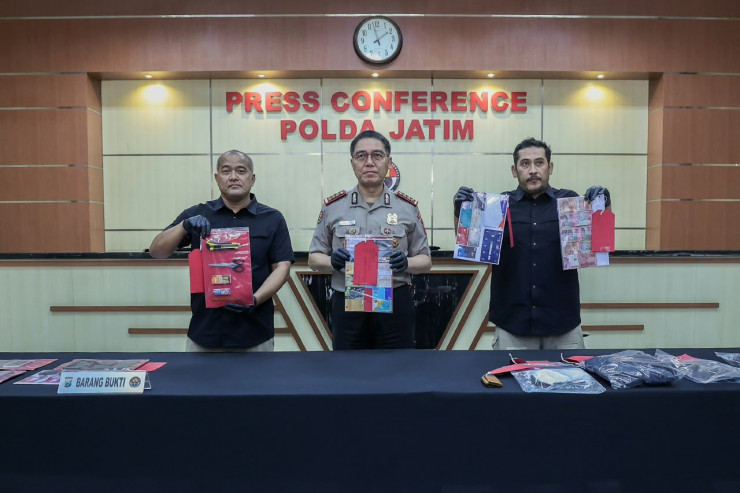 Polda Jatim Ungkap Kasus Ganjal ATM Antarprovinsi, Lima Tersangka Diamankan
