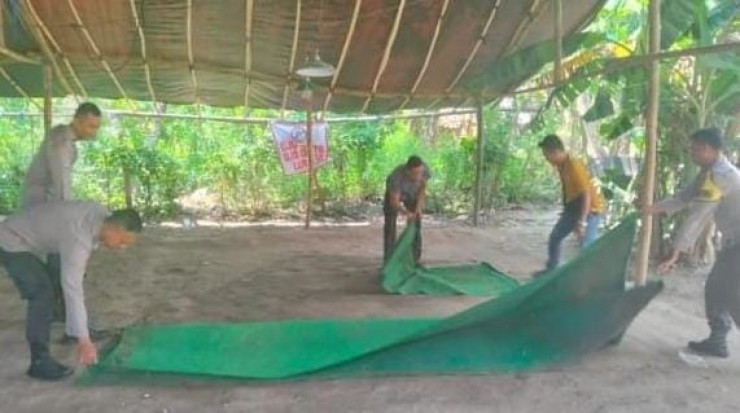 Polisi Bongkar Arena Judi Sabung Ayam di Bagor Nganjuk