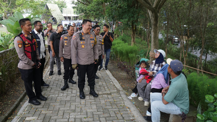Komitmen Polres Mojokerto Kota Wujudkan Libur Lebaran Aman dan Nyaman bagi Masyarakat