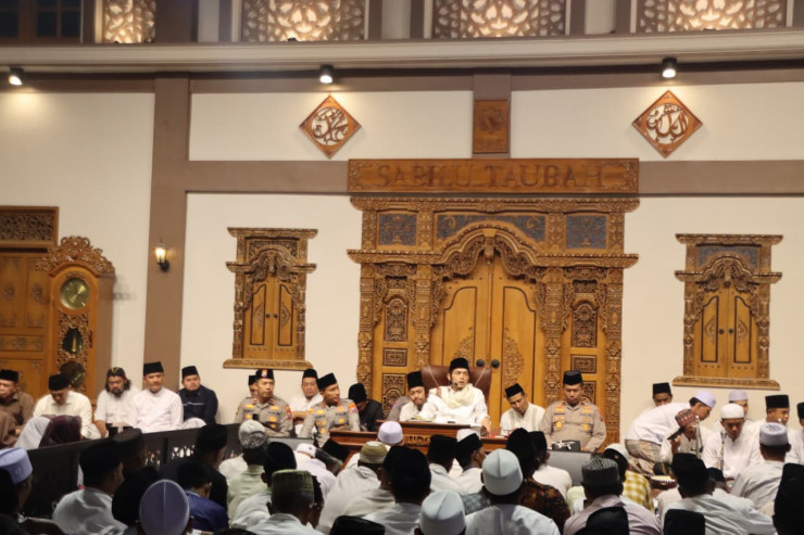 Awali Tugas Kapolres Blitar Kota Silaturahmi ke Tokoh Ulama