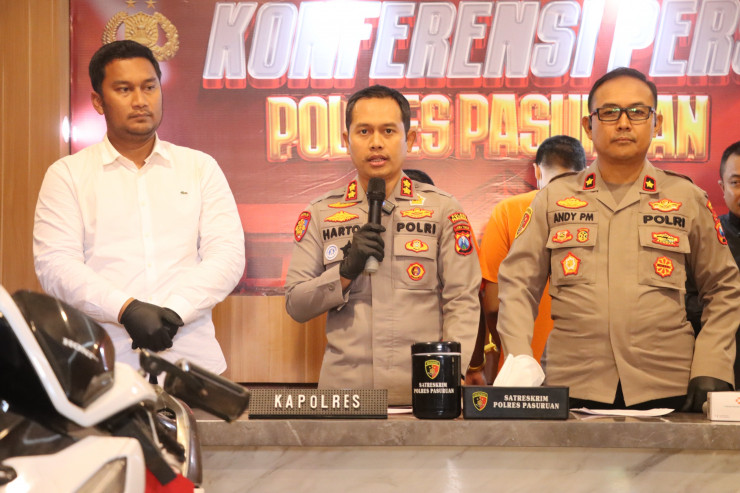 Polres Pasuruan Ungkap 3 Kasus Kejahatan Jalanan, Tersangka Begal Diamankan